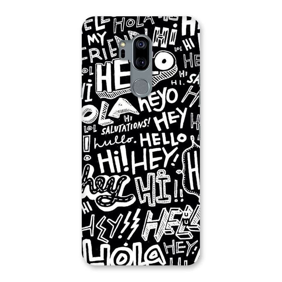 My Friend Back Case for LG G7