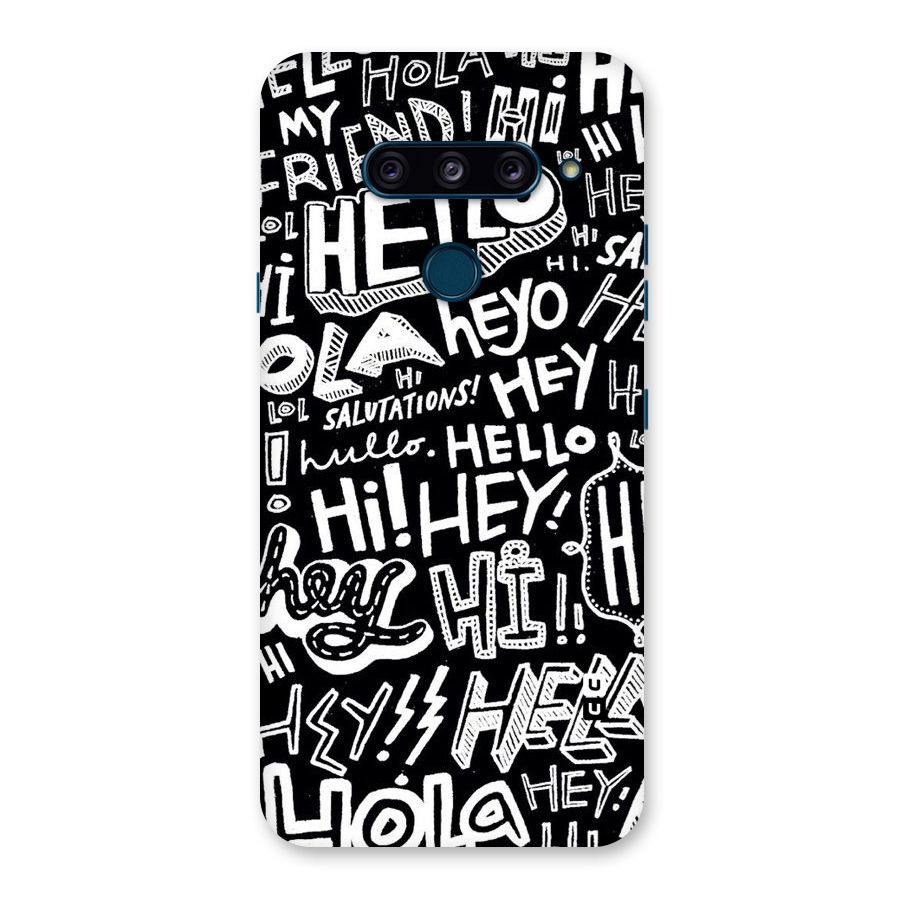 My Friend Back Case for LG  V40 ThinQ