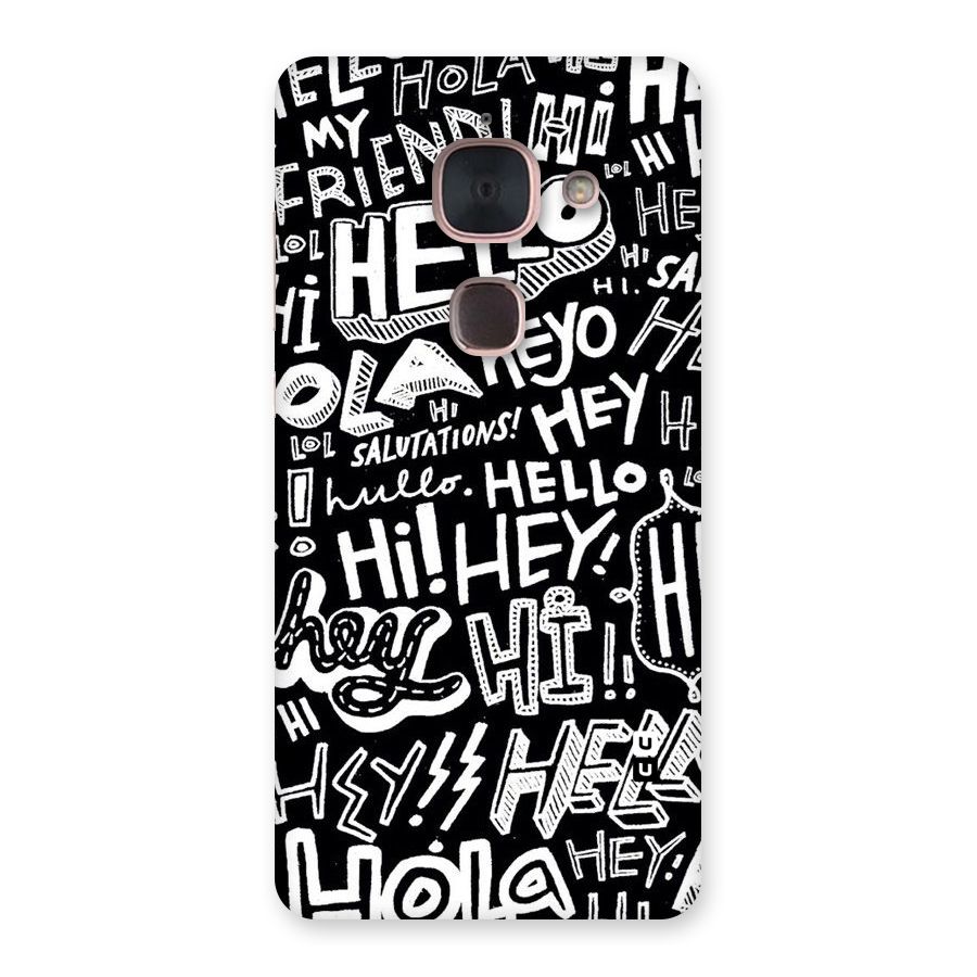 My Friend Back Case for Le Max 2