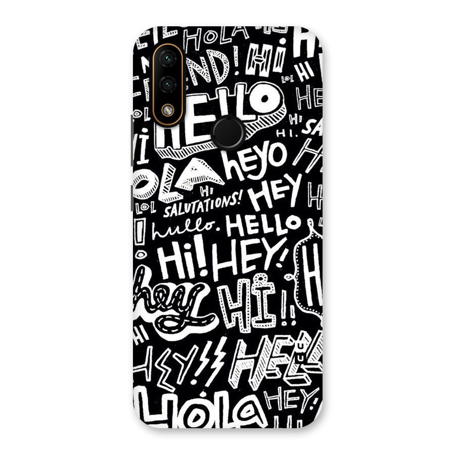 My Friend Back Case for Lenovo A6 Note