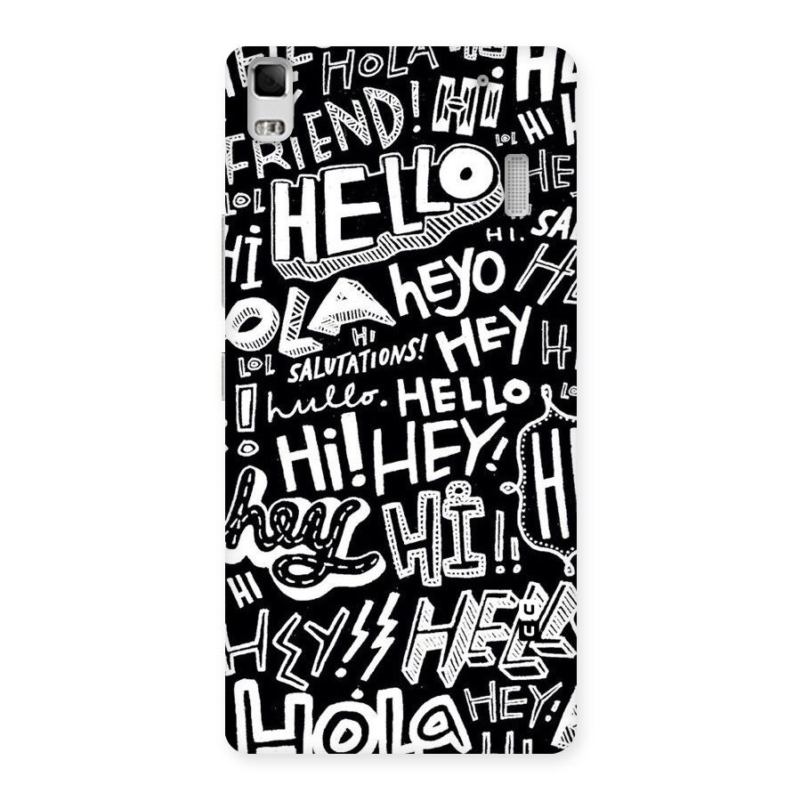 My Friend Back Case for Lenovo A7000
