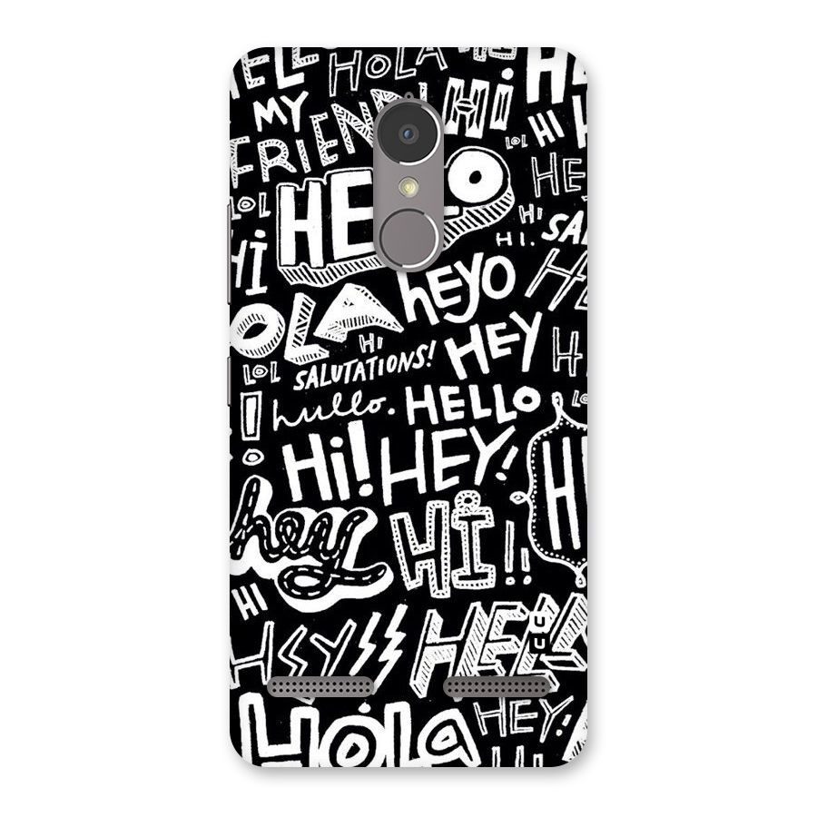 My Friend Back Case for Lenovo K6