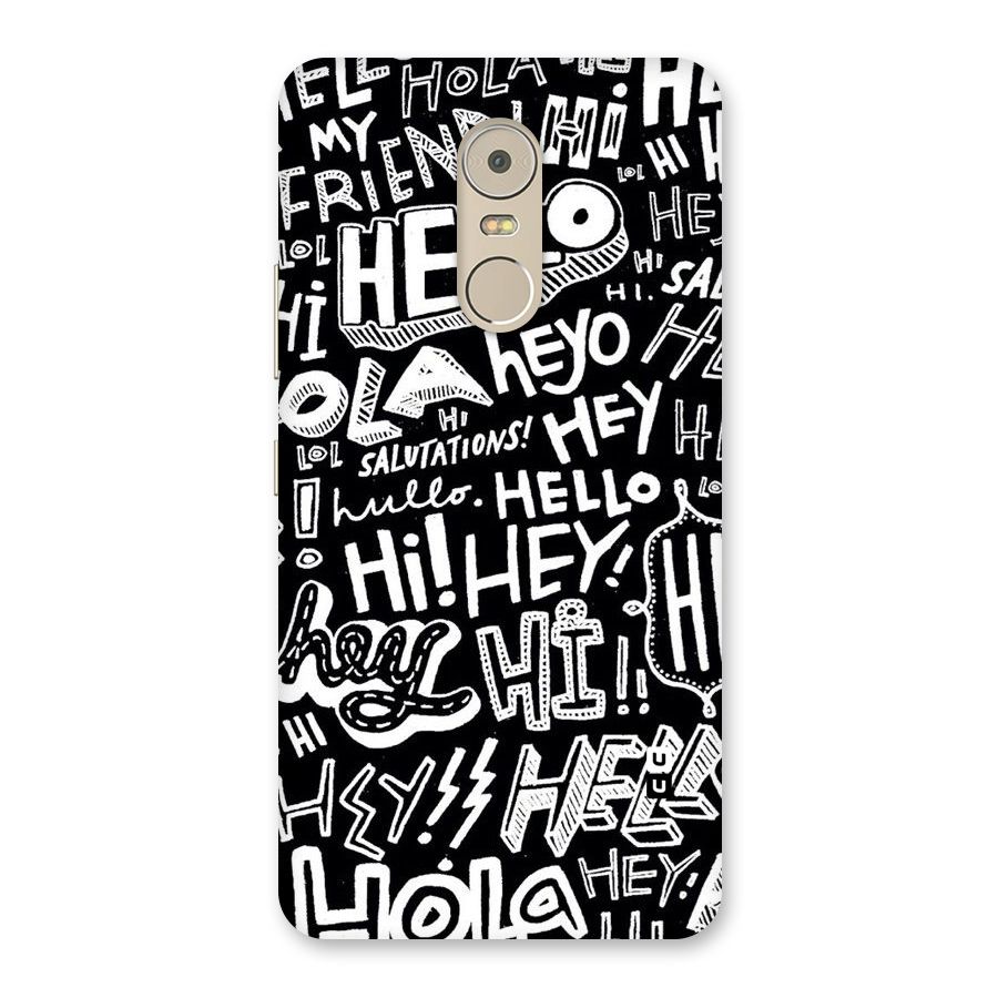 My Friend Back Case for Lenovo K6 Note