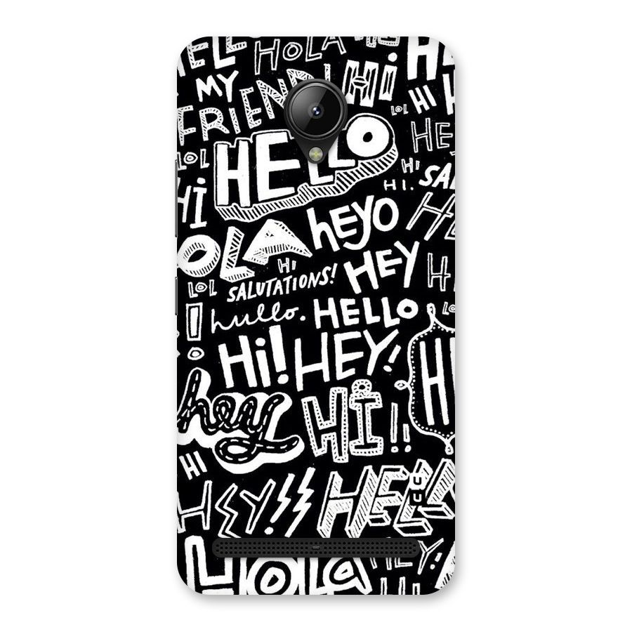 My Friend Back Case for Lenovo C2
