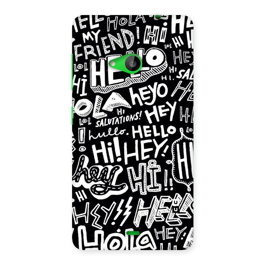 My Friend Back Case for Lumia 535