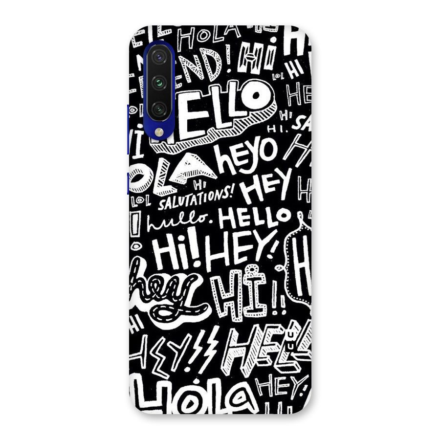 My Friend Back Case for Mi A3