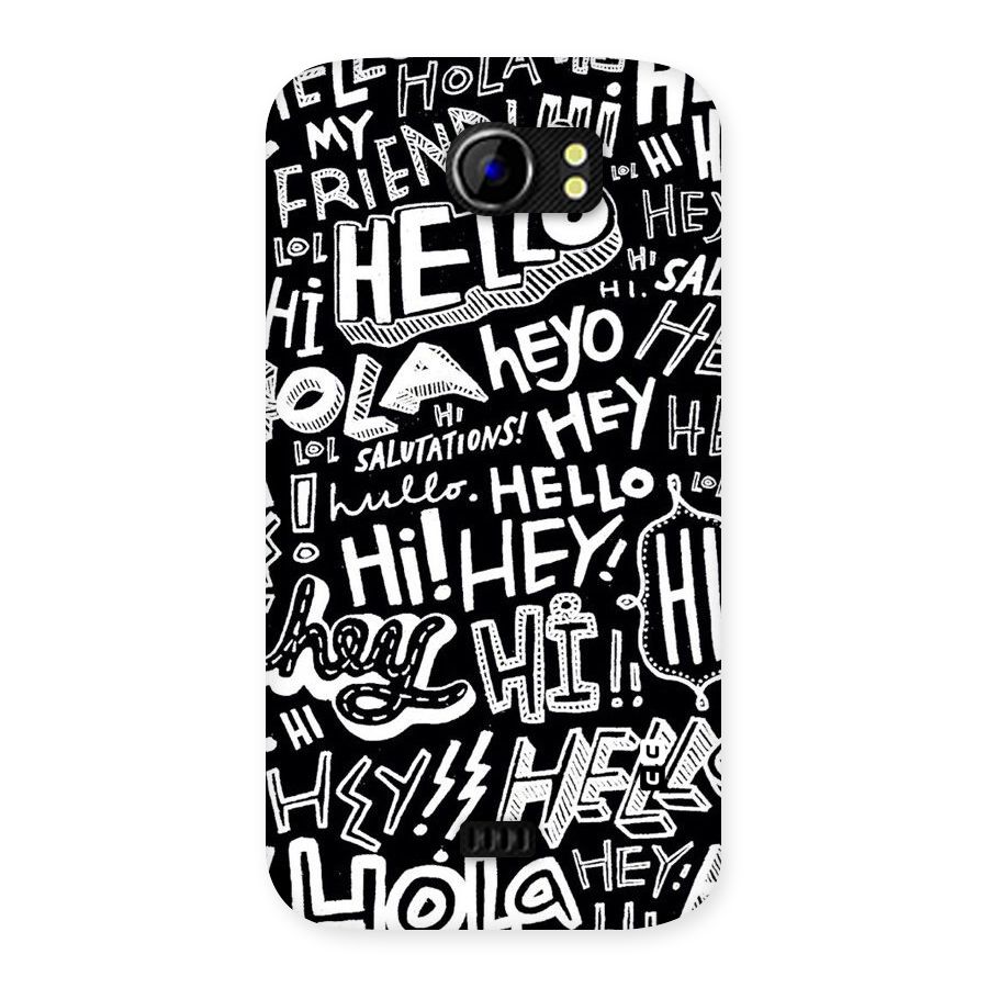 My Friend Back Case for Micromax Canvas 2 A110