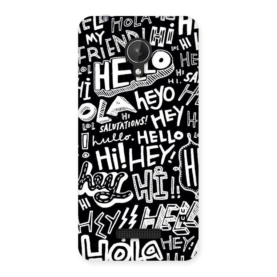 My Friend Back Case for Micromax Canvas Spark Q380