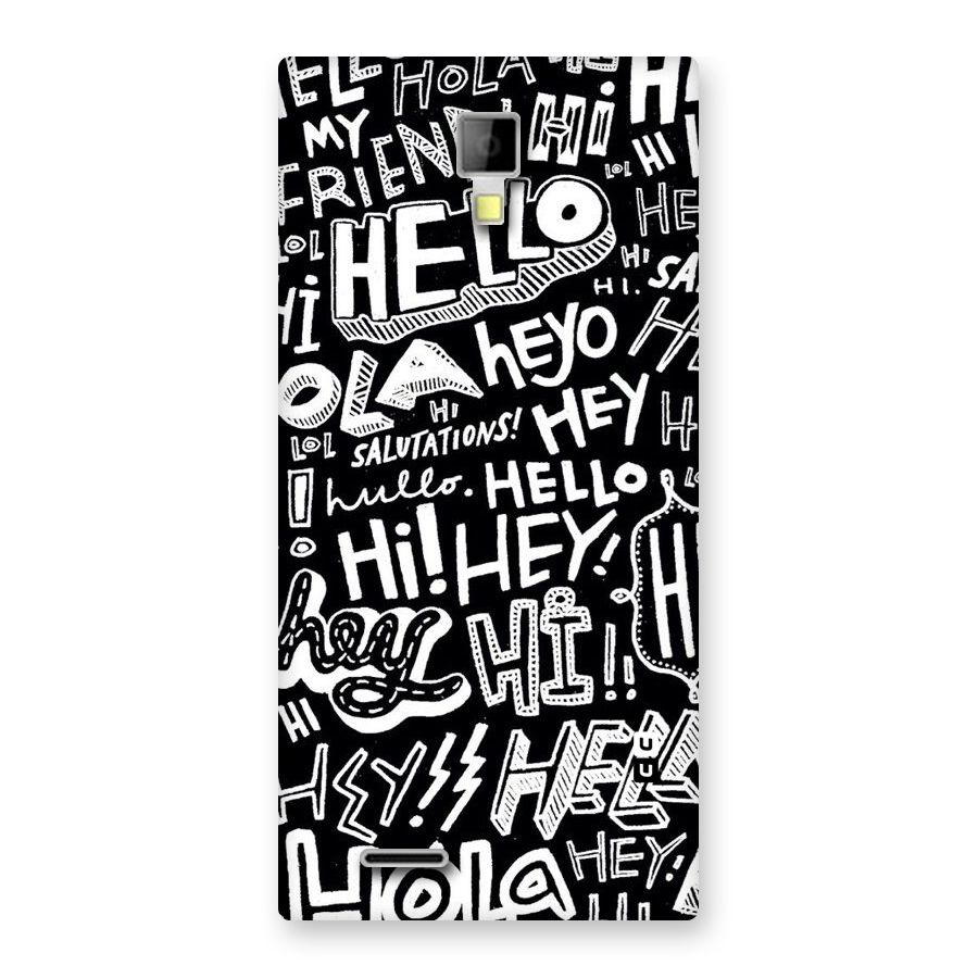 My Friend Back Case for Micromax Canvas Xpress A99