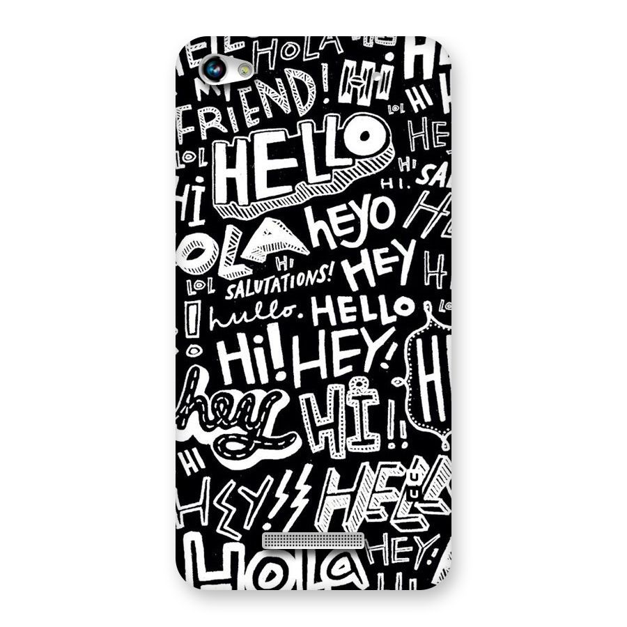 My Friend Back Case for Micromax Hue 2