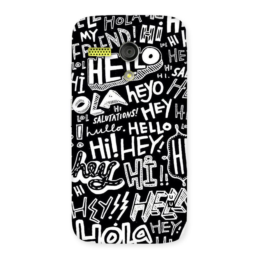My Friend Back Case for Moto G