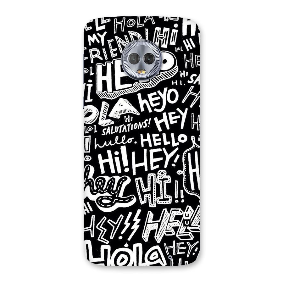 My Friend Back Case for Moto G6 Plus