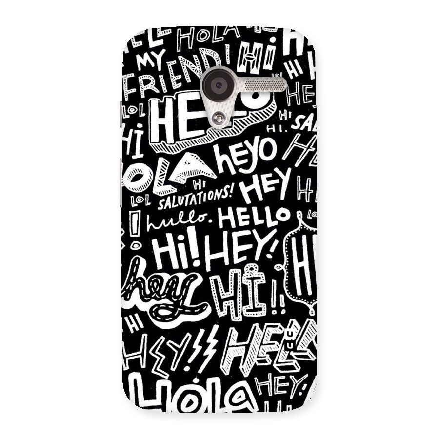 My Friend Back Case for Moto X