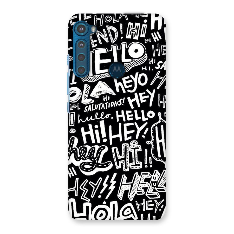 My Friend Back Case for Motorola One Fusion Plus
