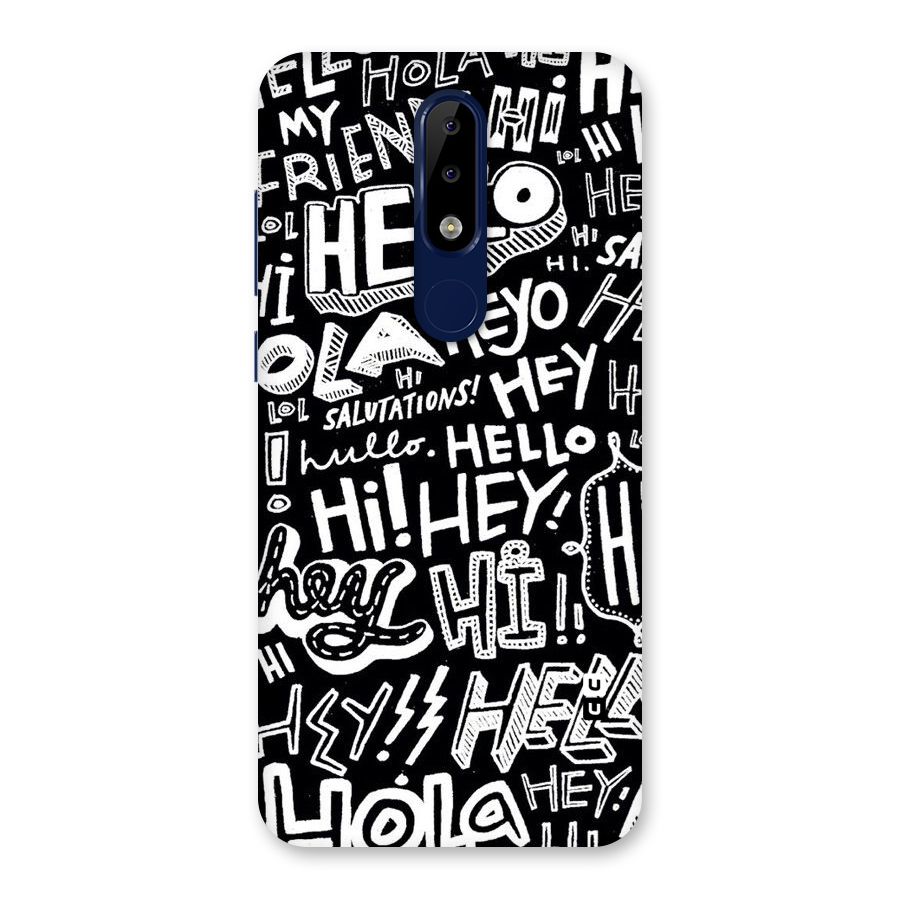 My Friend Back Case for Nokia 5.1 Plus