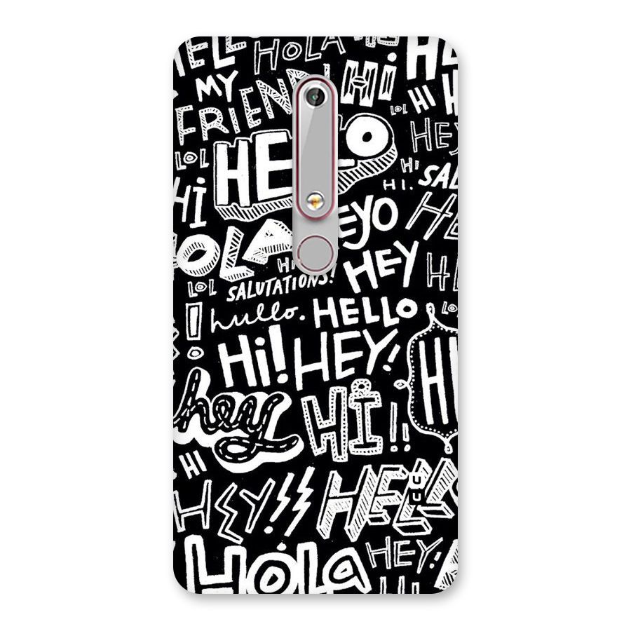 My Friend Back Case for Nokia 6.1