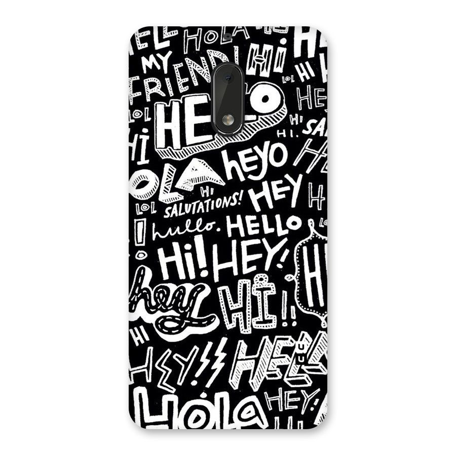 My Friend Back Case for Nokia 6