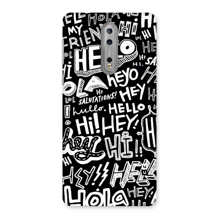 My Friend Back Case for Nokia 8