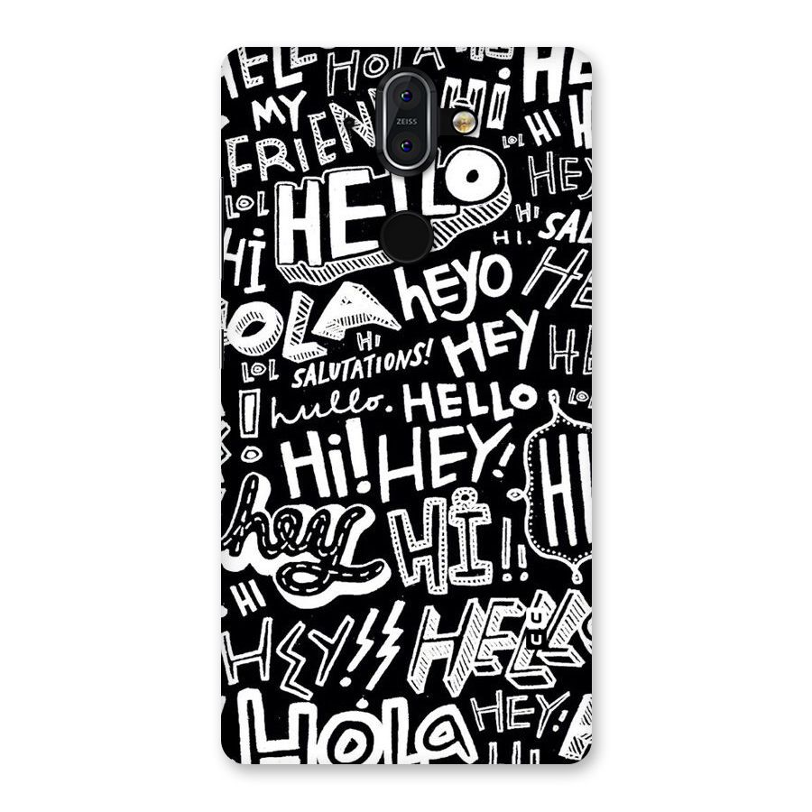 My Friend Back Case for Nokia 8 Sirocco