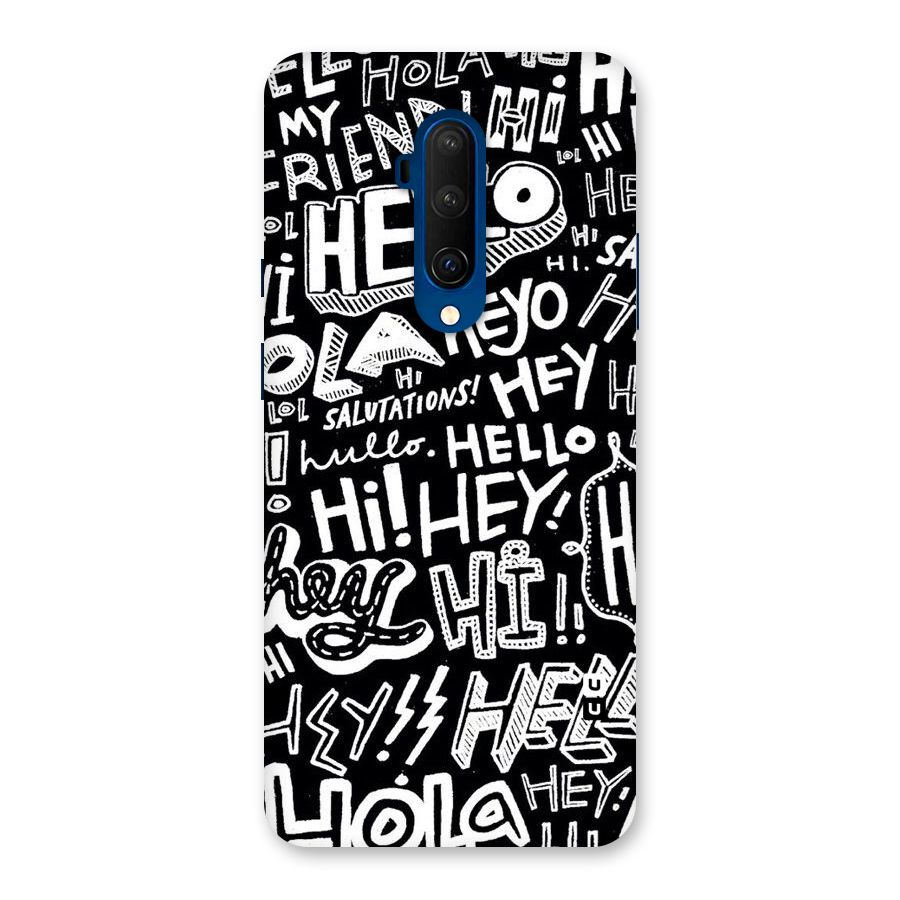 My Friend Back Case for OnePlus 7T Pro