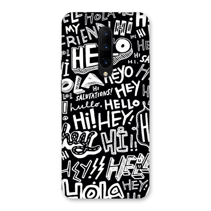 My Friend Back Case for OnePlus 7 Pro
