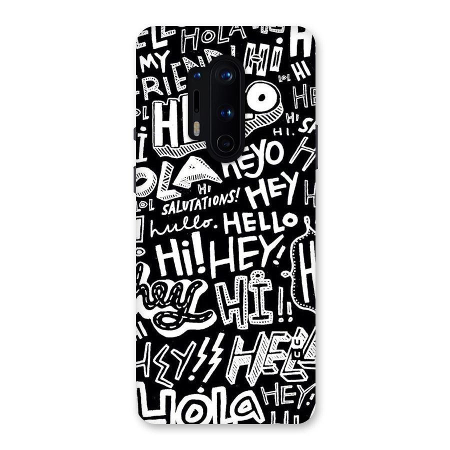 My Friend Back Case for OnePlus 8 Pro