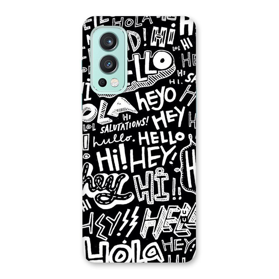 My Friend Back Case for OnePlus Nord 2 5G