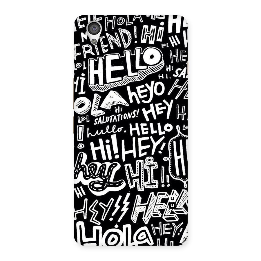 My Friend Back Case for OnePlus X