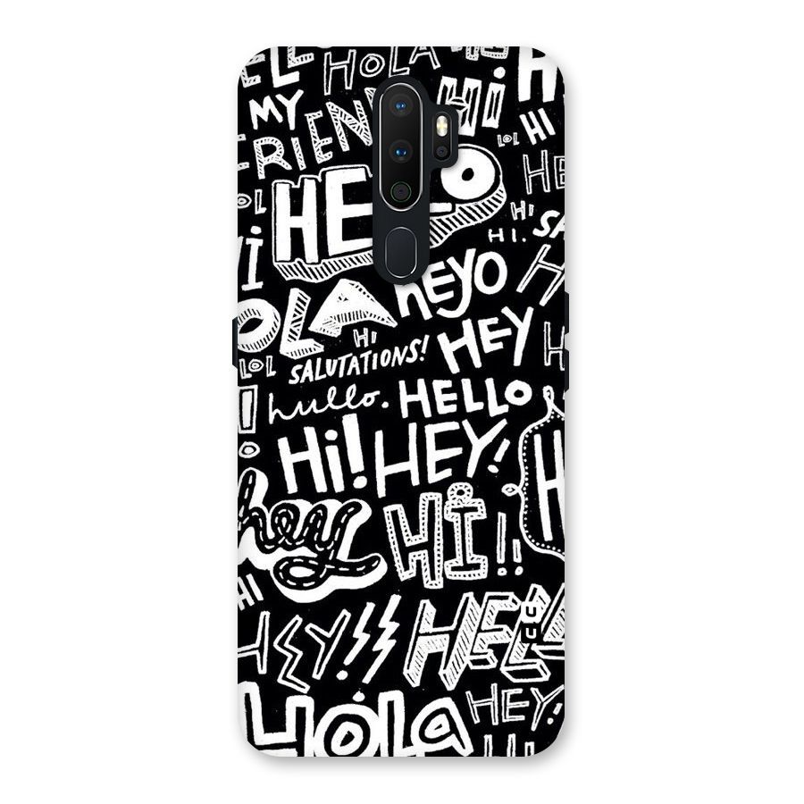My Friend Back Case for Oppo A5 (2020)