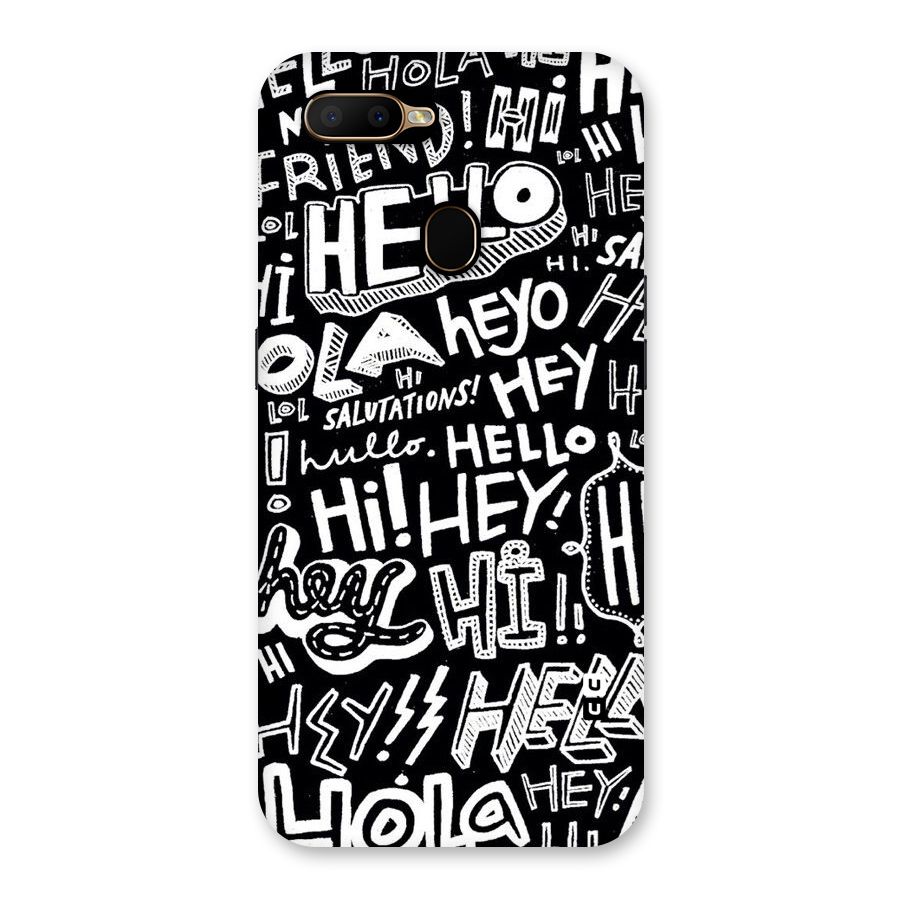 My Friend Back Case for Oppo A5s