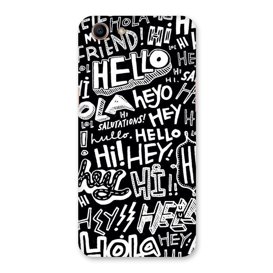 My Friend Back Case for Oppo A83 (2018)