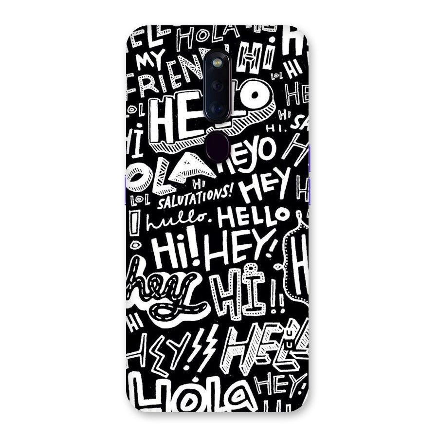 My Friend Back Case for Oppo F11 Pro