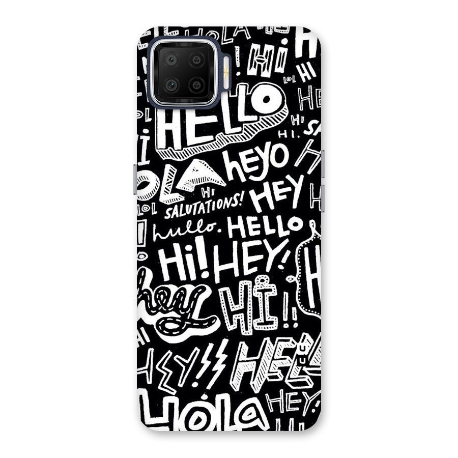 My Friend Back Case for Oppo F17