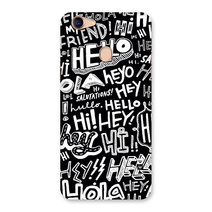 My Friend Back Case for Oppo F5