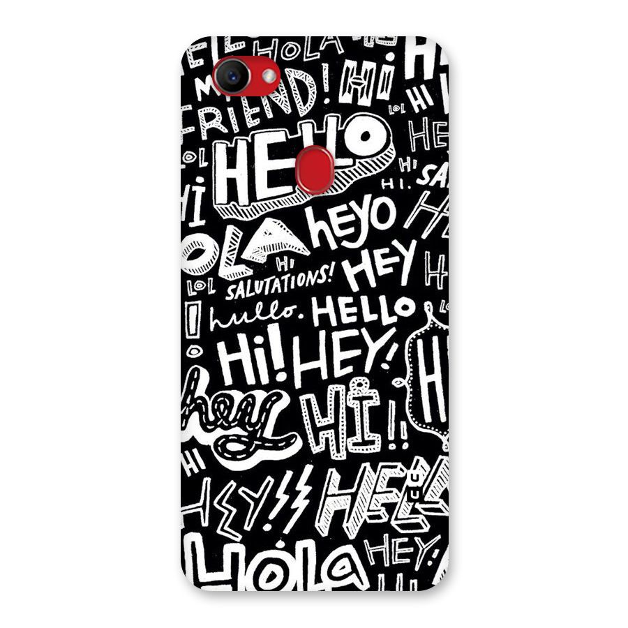 My Friend Back Case for Oppo F7