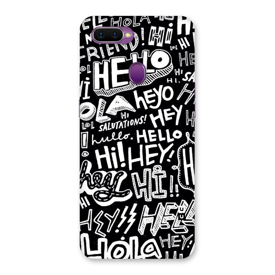 My Friend Back Case for Oppo F9