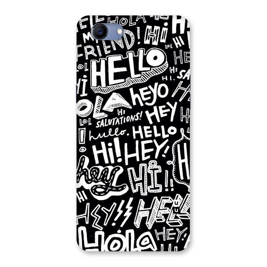 My Friend Back Case for Oppo Realme 1