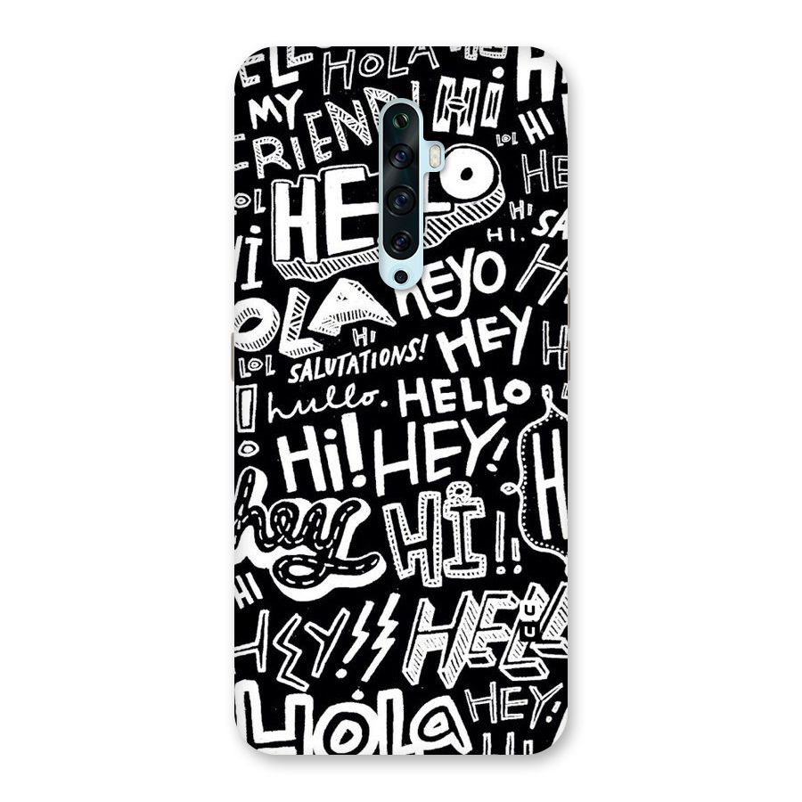 My Friend Back Case for Oppo Reno2 Z