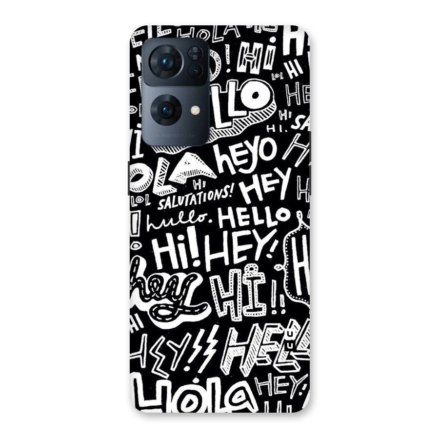 My Friend Back Case for Oppo Reno7 Pro 5G