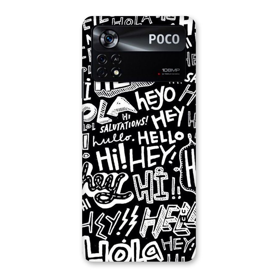 My Friend Back Case for Poco X4 Pro 5G