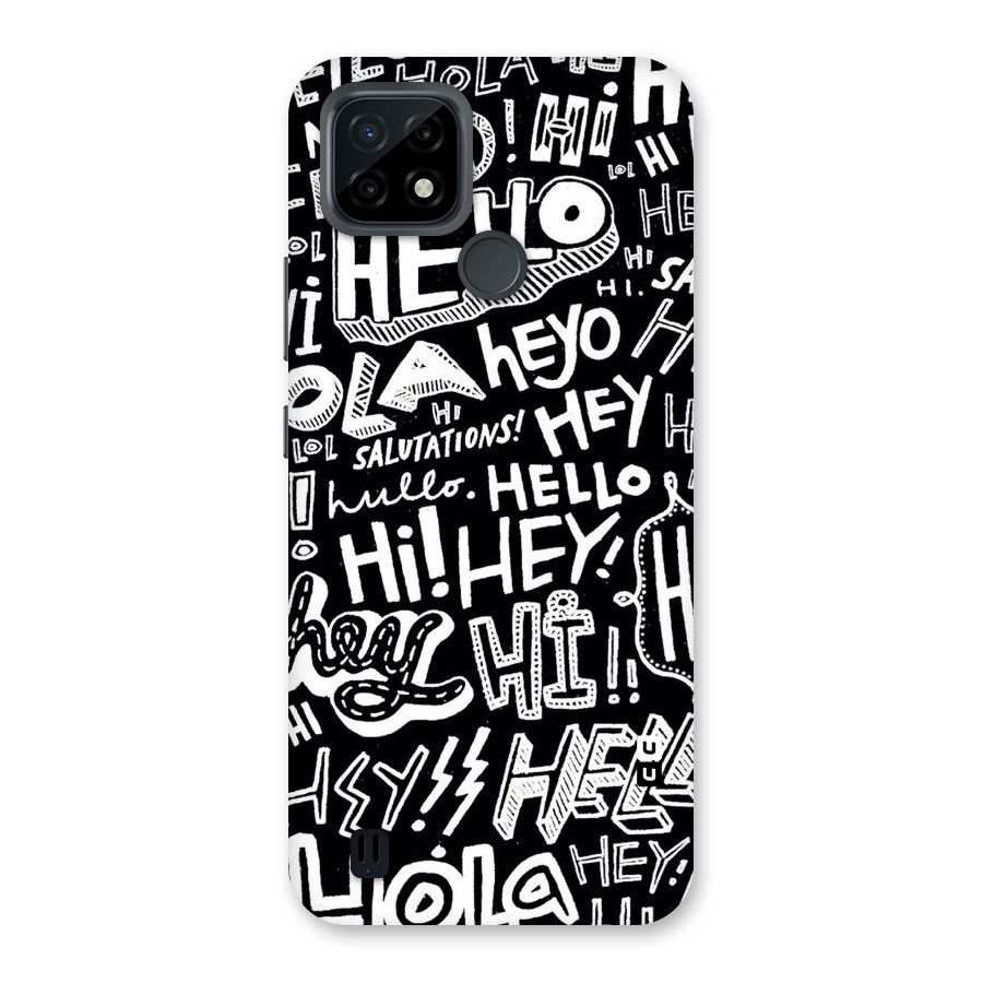 My Friend Back Case for Realme C21