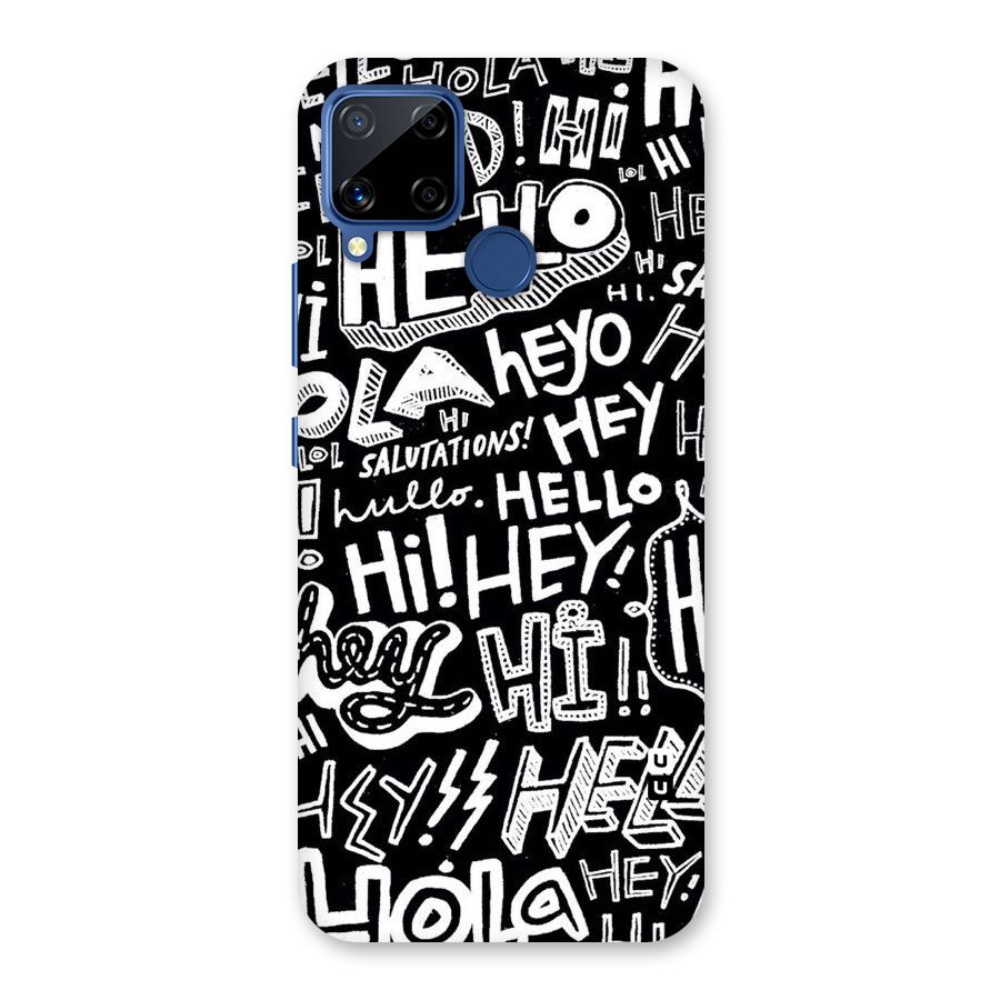 My Friend Back Case for Realme Narzo 30A