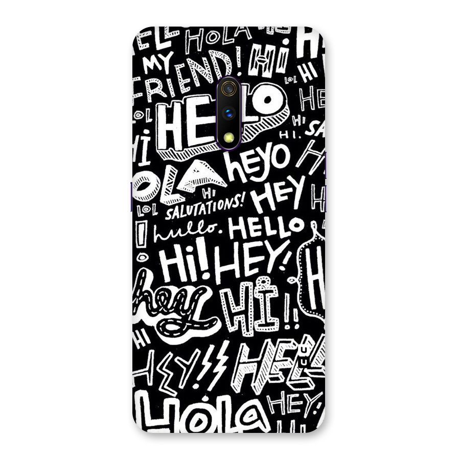 My Friend Back Case for Realme X