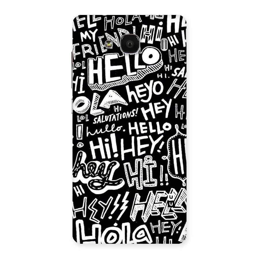 My Friend Back Case for Redmi 2 Prime