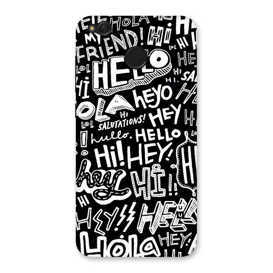 My Friend Back Case for Redmi 4
