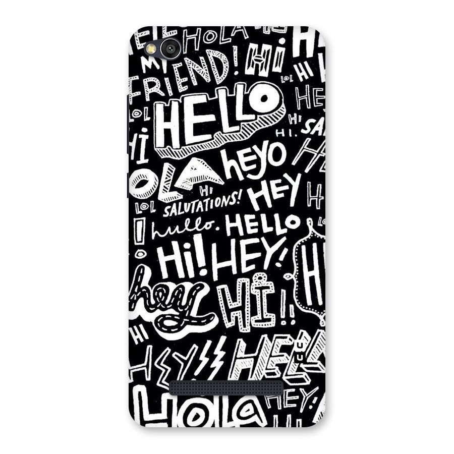 My Friend Back Case for Redmi 4A