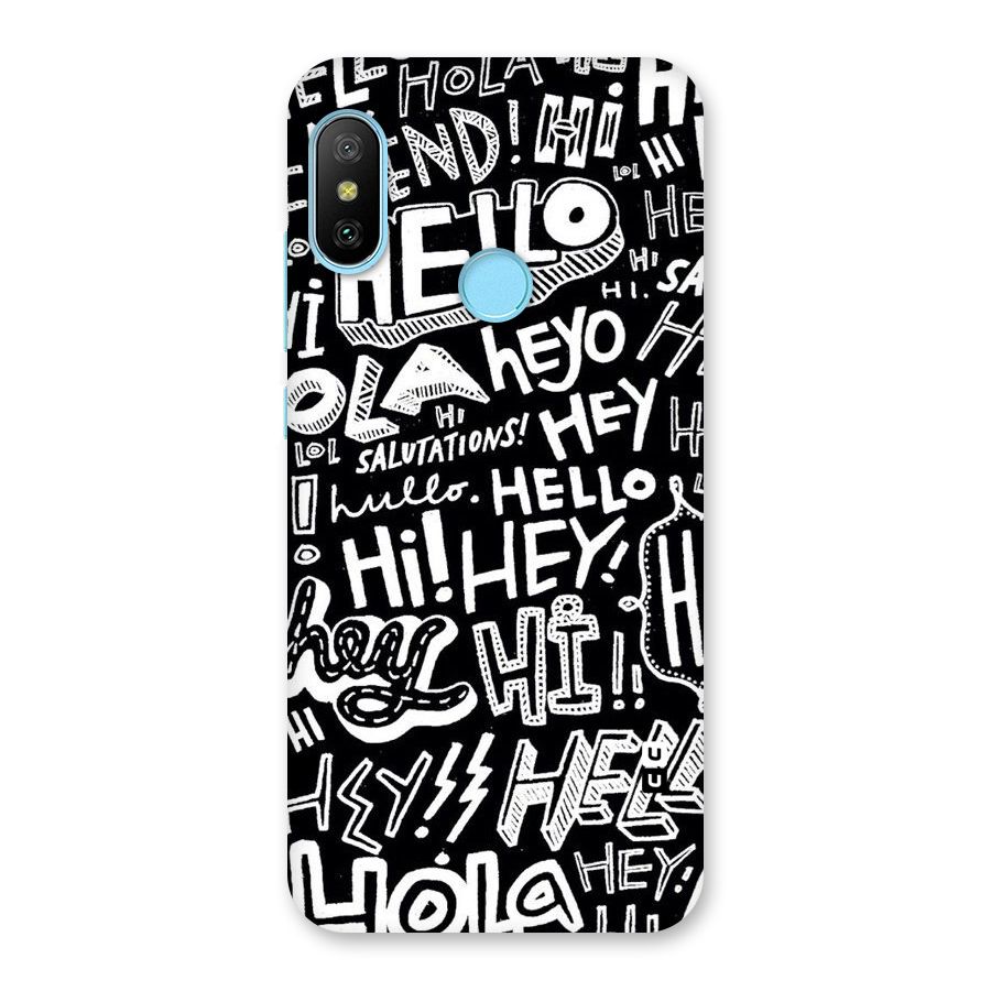 My Friend Back Case for Redmi 6 Pro