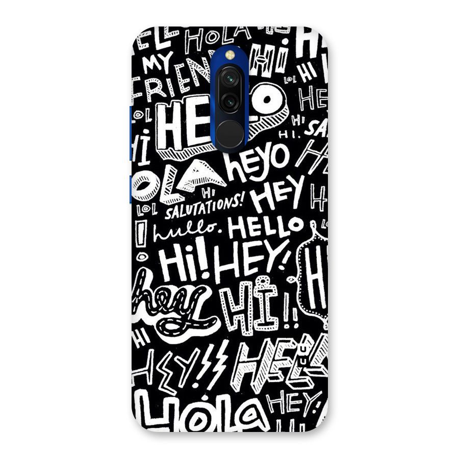 My Friend Back Case for Redmi 8