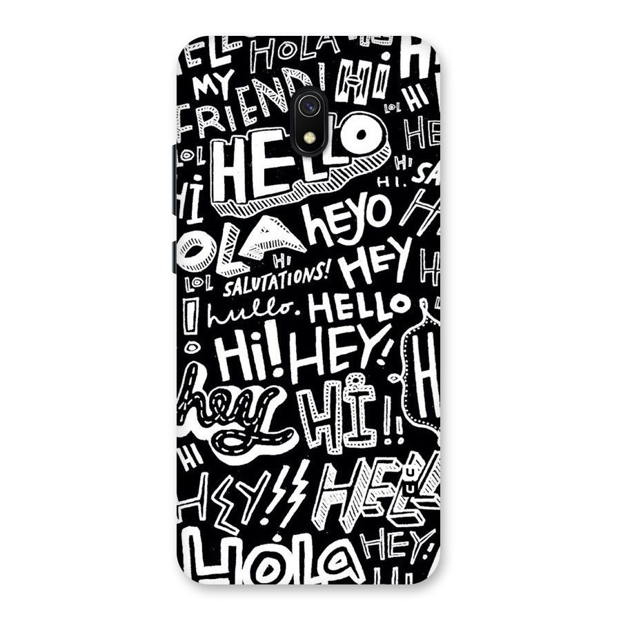 My Friend Back Case for Redmi 8A