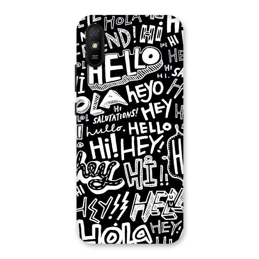 My Friend Back Case for Redmi 9A